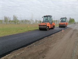 В Омской области стартовал ремонт участка дороги Называевск – Исилькуль
